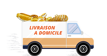 Camion de livraison boulangerie Grégoire
